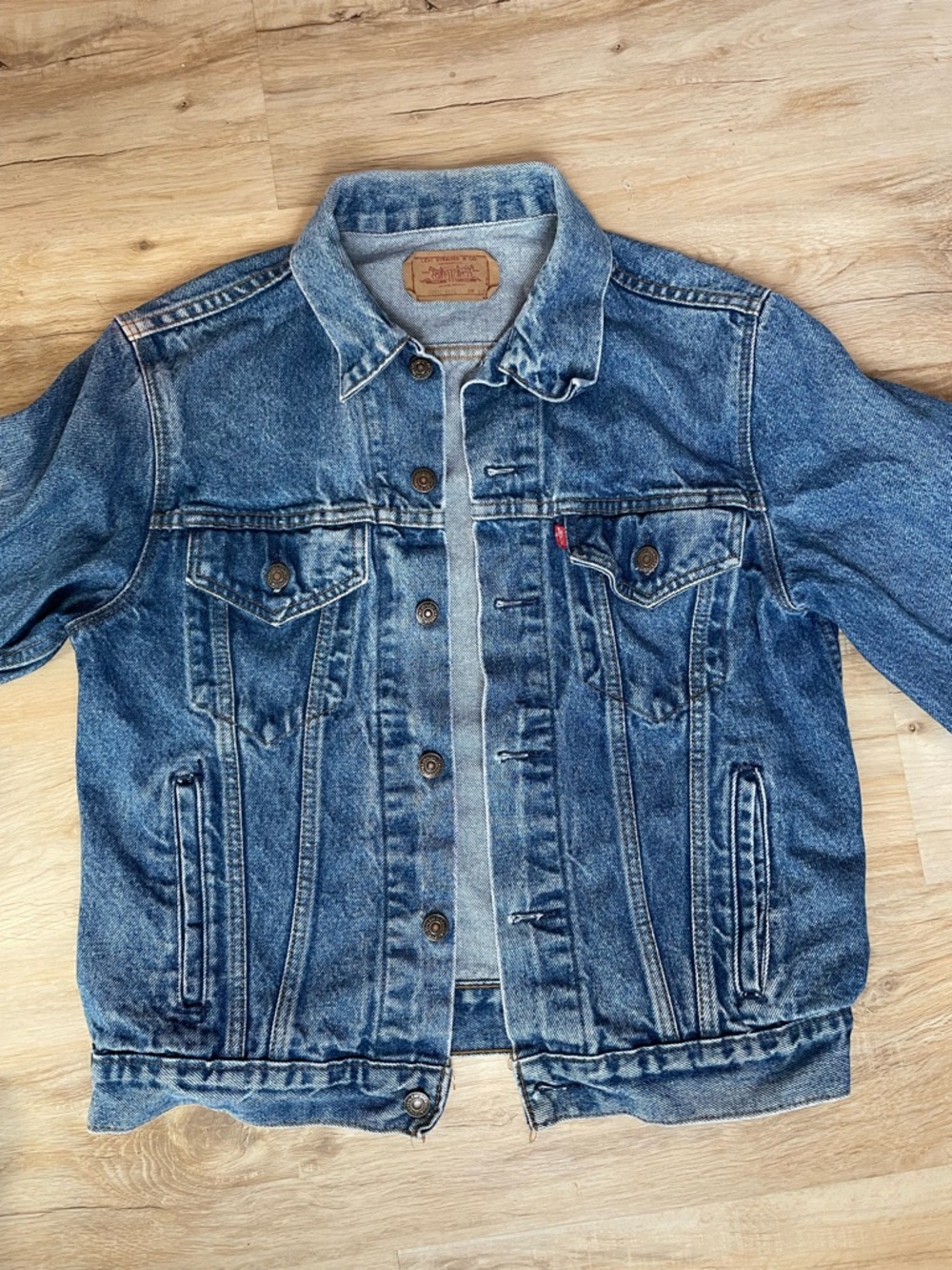 Levi's Men’s Vintage 80s Denim Jacket—Size 40 Regular Made in the USA